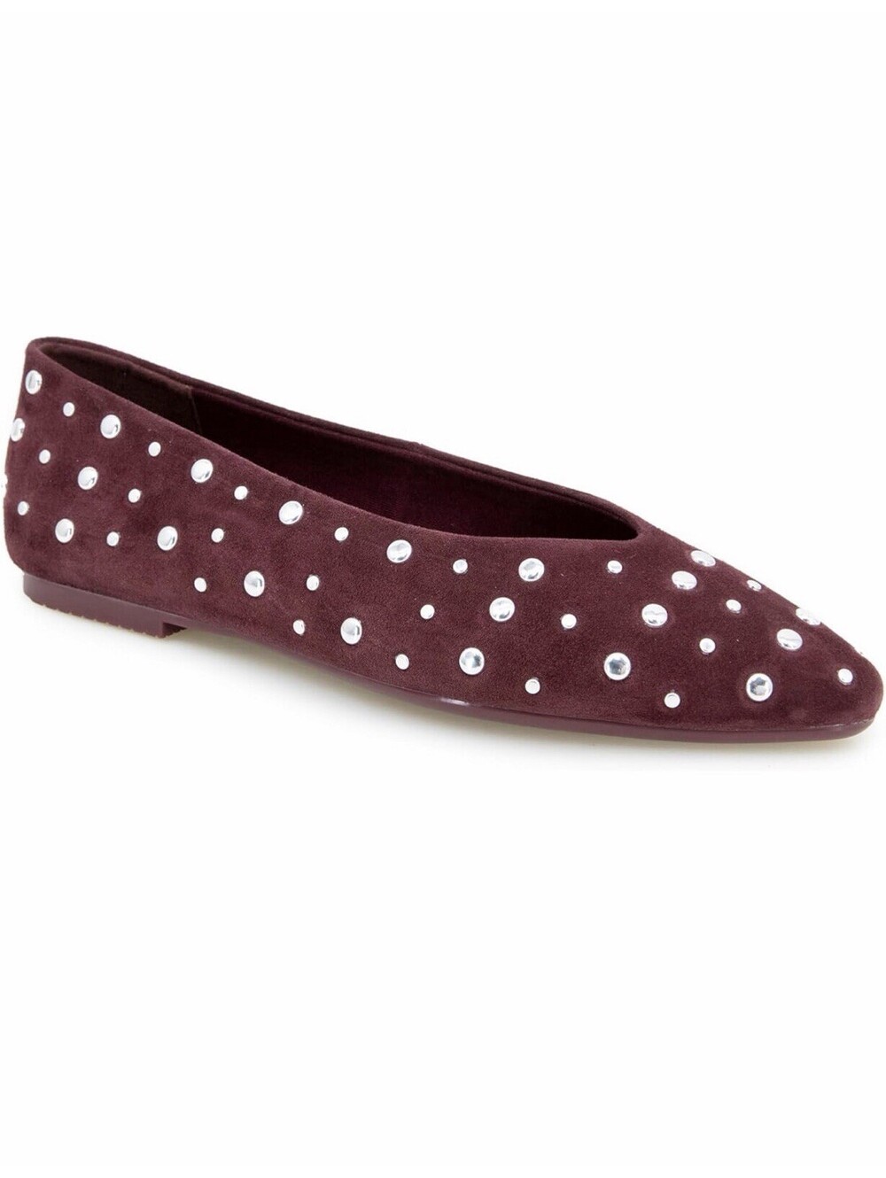 Splendid Women's Latouche Studs Dark Plum Size 10 M